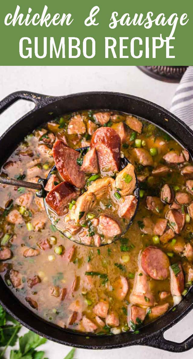 Chicken and Sausage Gumbo Recipe Tastes of Lizzy T
