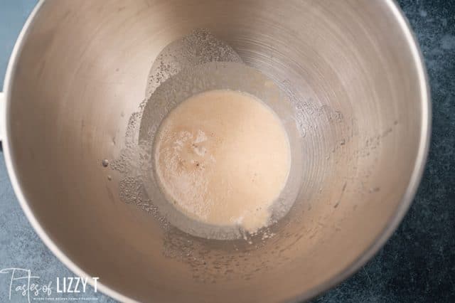 yeast in a bowl
