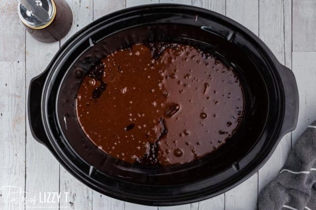 unbaked slow cooker peanut butter brownies