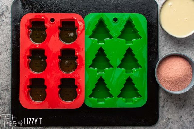 jello in silicone molds