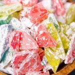 bowl of hard rock candy