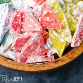 bowl of colorful candy