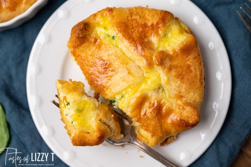 Spinach and Cheese Egg Souffle Recipe | Tastes of Lizzy T