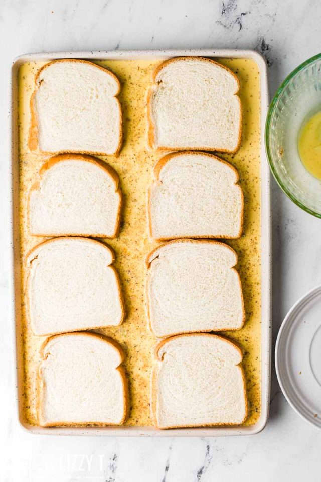 bread on a baking pan