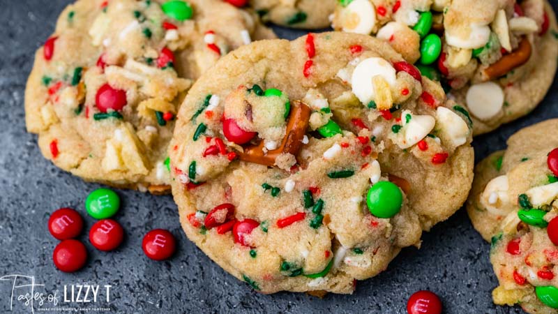 Christmas Kitchen Sink Cookies Santa S Trash Cookies Tastes Of Lizzy T