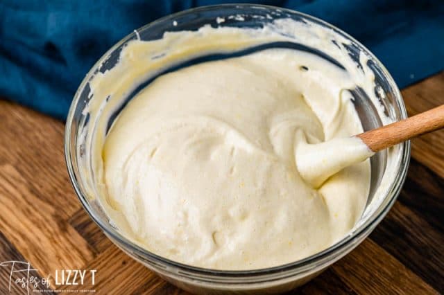 fluffy cake batter