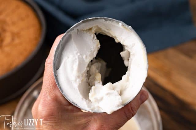 coconut cream in a can