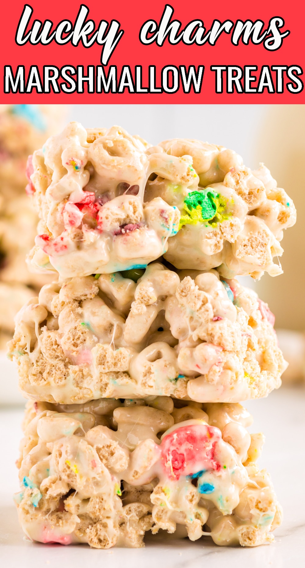 Lucky Charms Marshmallow Treats Recipe Tastes of Lizzy T