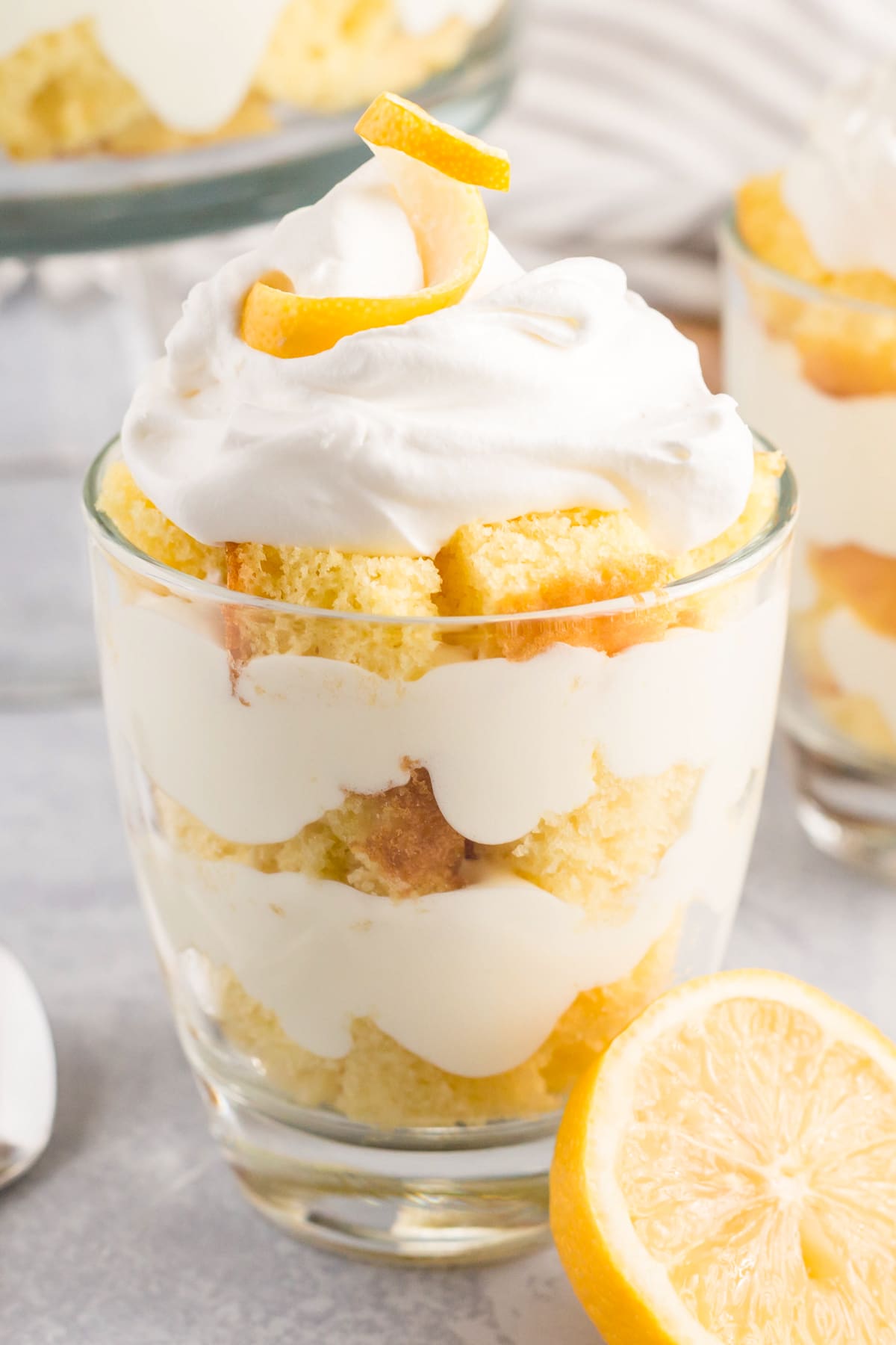 Easy Lemon Trifle Recipe { A Fun, Festive Springtime Dessert}