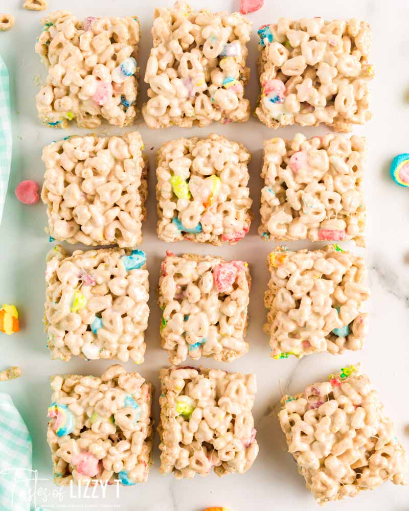 Lucky Charms Marshmallow Treats Recipe Tastes of Lizzy T