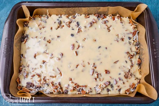 unbaked 7 layer magic bars