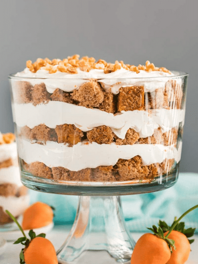 Carrot Cake Trifle Google Web Stories Cover