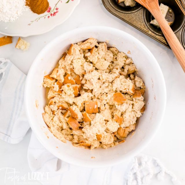 bread mixture for french toast muffins