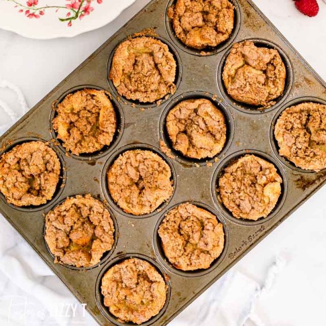 breakfast muffins in a pan