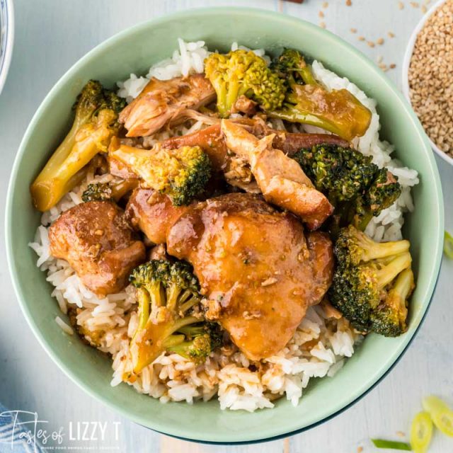 Slow Cooker Honey Soy Chicken & Broccoli Tastes of Lizzy T