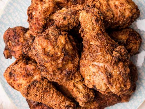 Crispy Fried Chicken Drumsticks Tastes Of Lizzy T