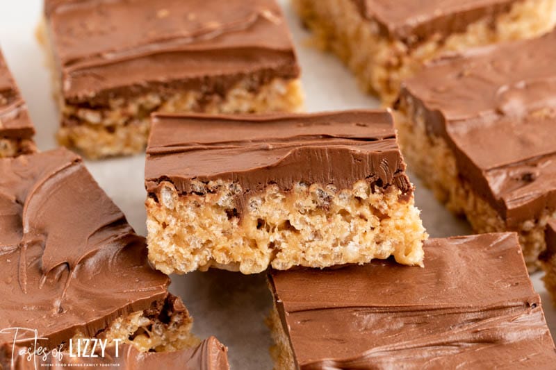 scotcheroo cereal bars