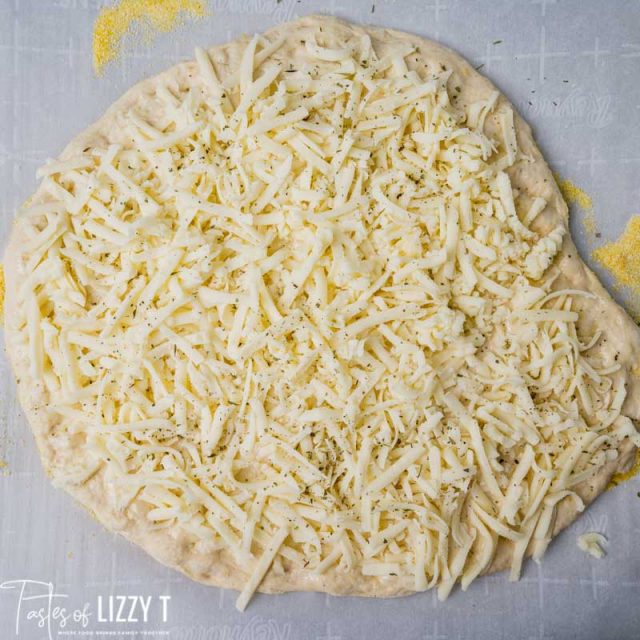 unbaked pizza