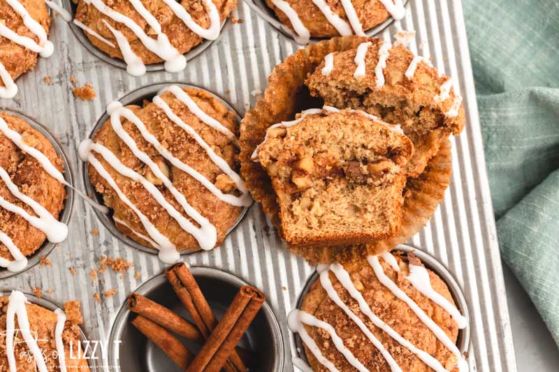 Cinnamon Streusel Coffee Cake Muffins Tastes of Lizzy T