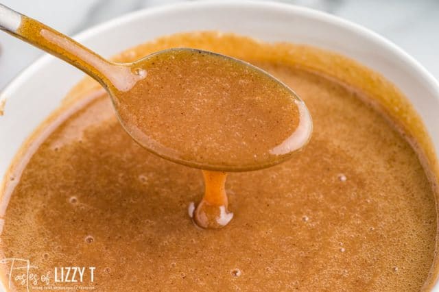 a spoonful of dulce de leche