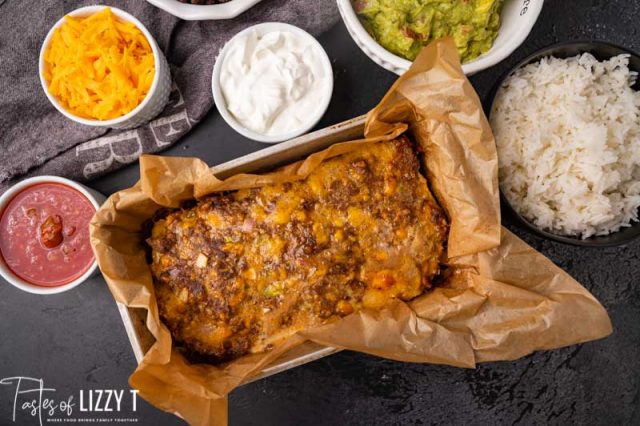 meatloaf in a loaf pan