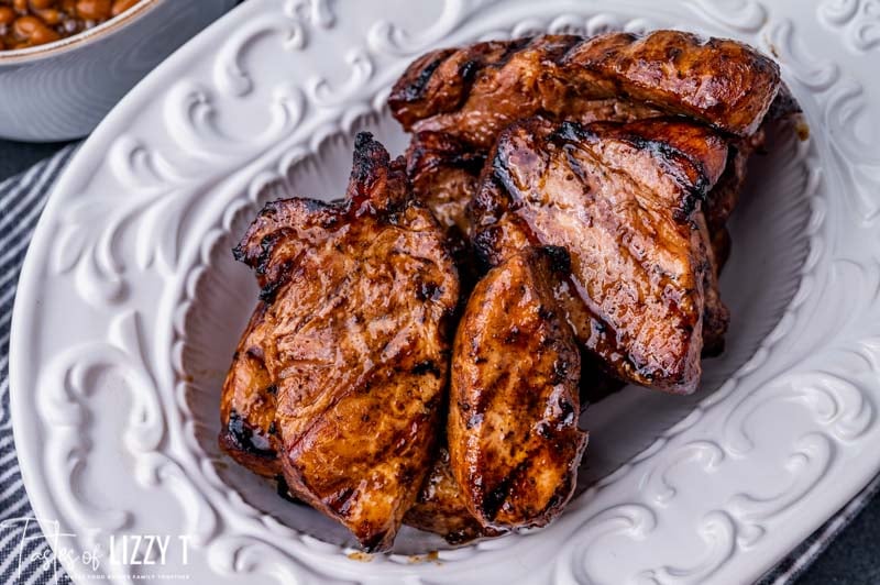 3 ingredient grilled pork ribs