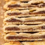 slices of cinnamon thing pie crust desserts