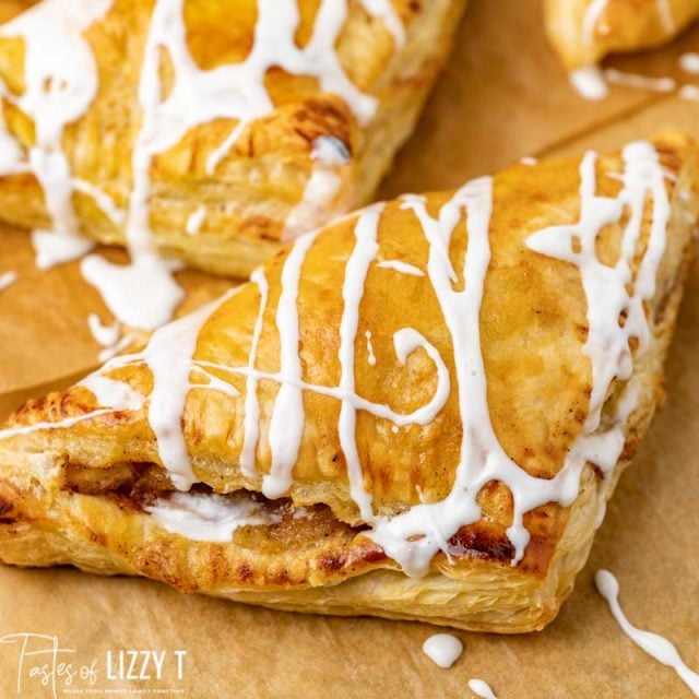 apple turnovers with glaze