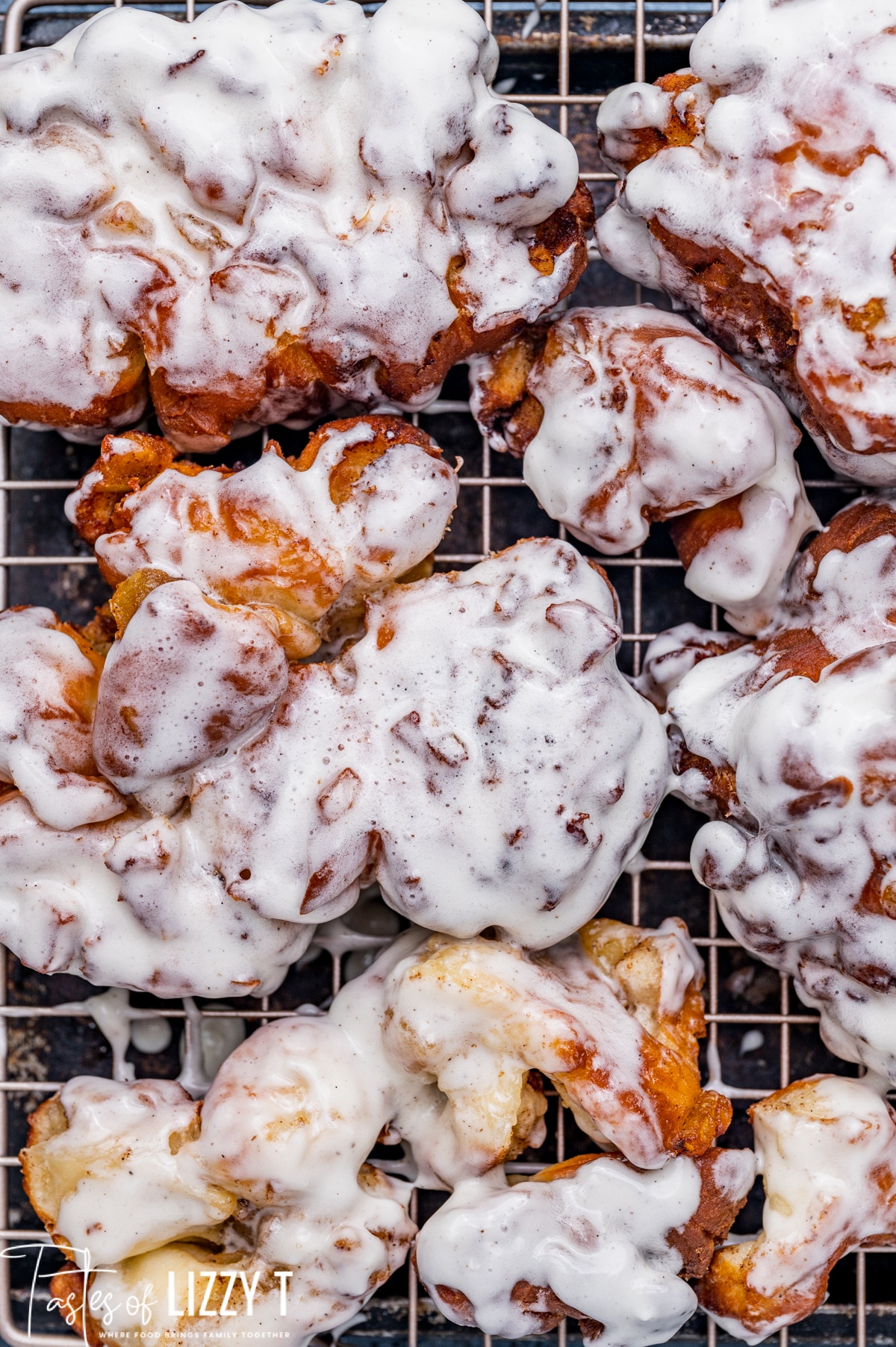 Classic Apple Fritter Doughnuts