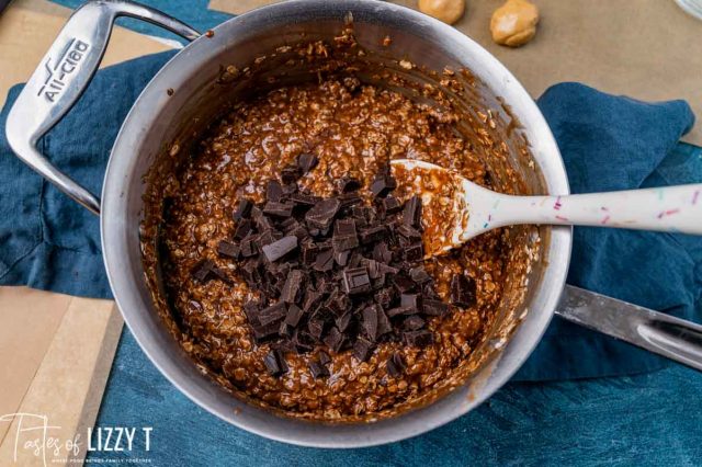 no bake cookie dough with chocolate chunks