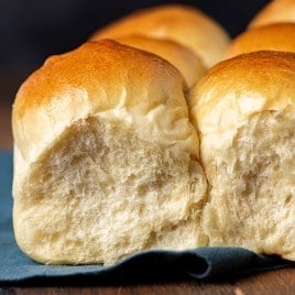 closeup of a sourdough roll category