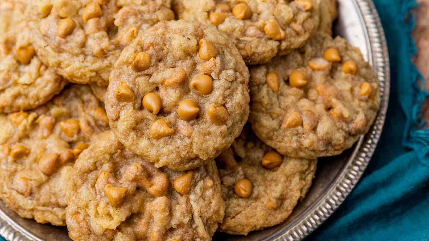 Butterscotch Potato Chip Cookies Recipe | Tastes of Lizzy T