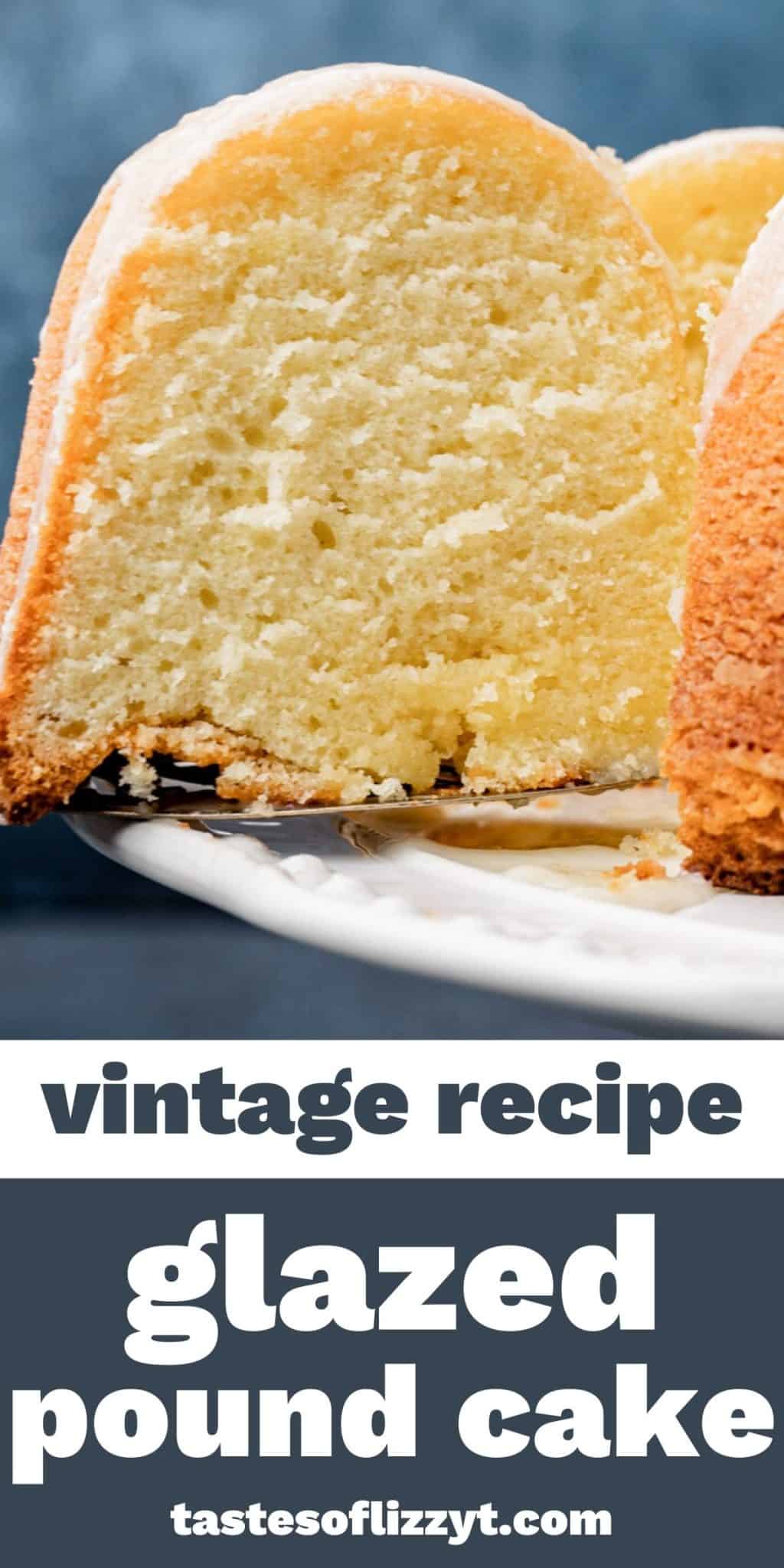 Old Fashioned Pound Cake Recipe