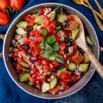 paleo antipasto salad with vegetables