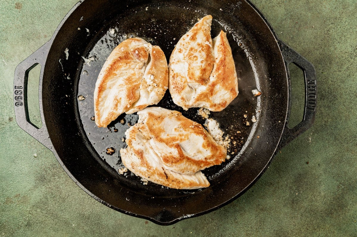 pan seared chicken breasts