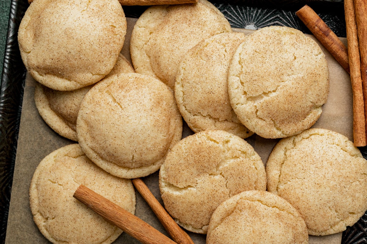 Easy Snickerdoodle Cookies Recipe Tastes of Lizzy T