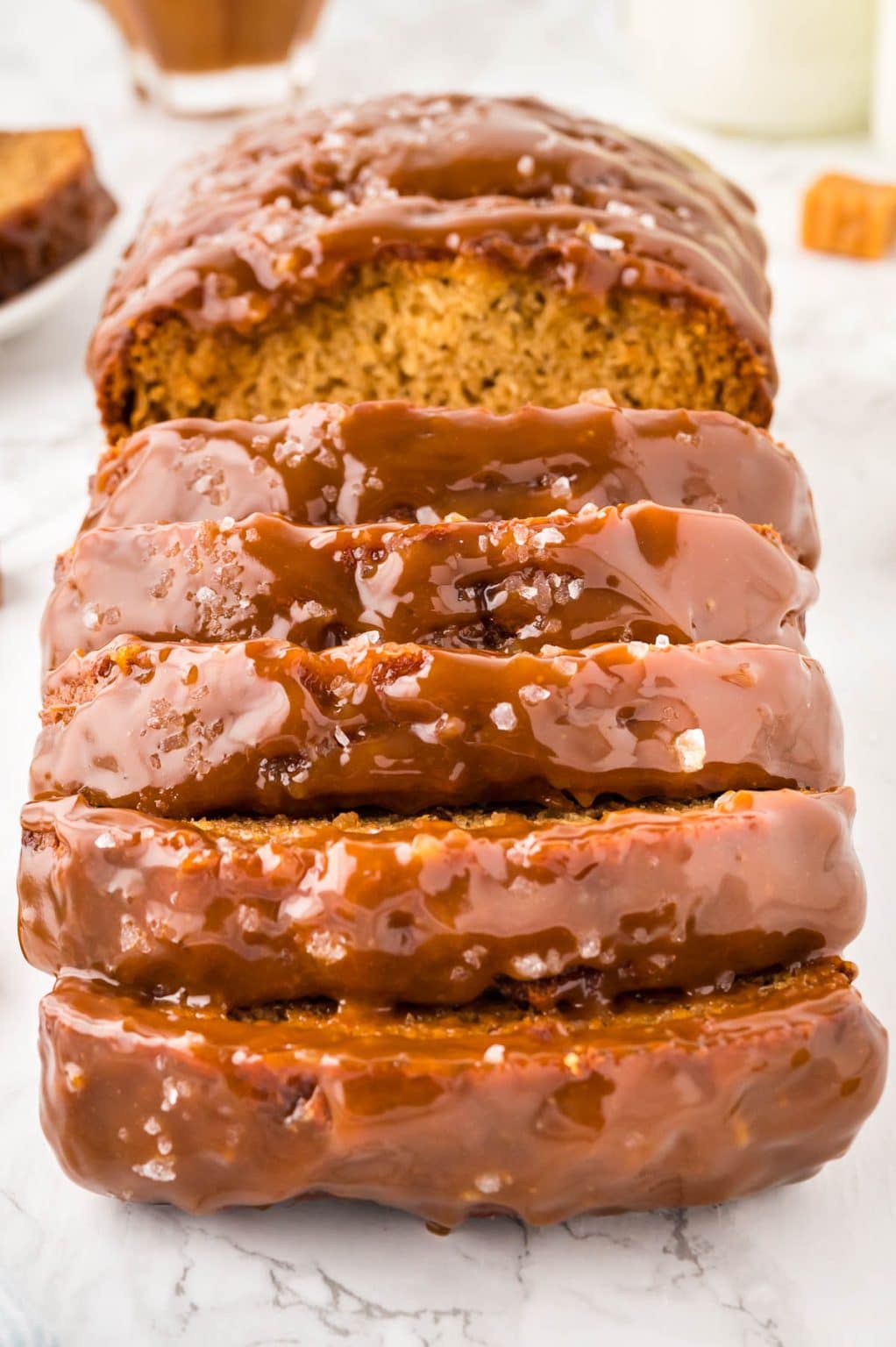 Salted Caramel Banana Bread Tastes of Lizzy T