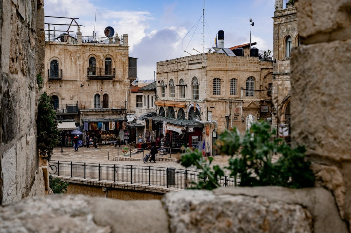 a city street in jerusalem