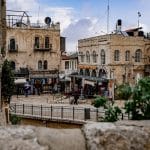 a city street in jerusalem