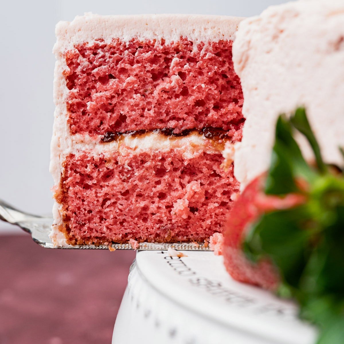 Red Velvet Strawberry Cake Recipe, Food Network Kitchen