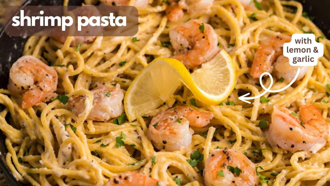 Shrimp Pasta Recipe | Tastes of Lizzy T