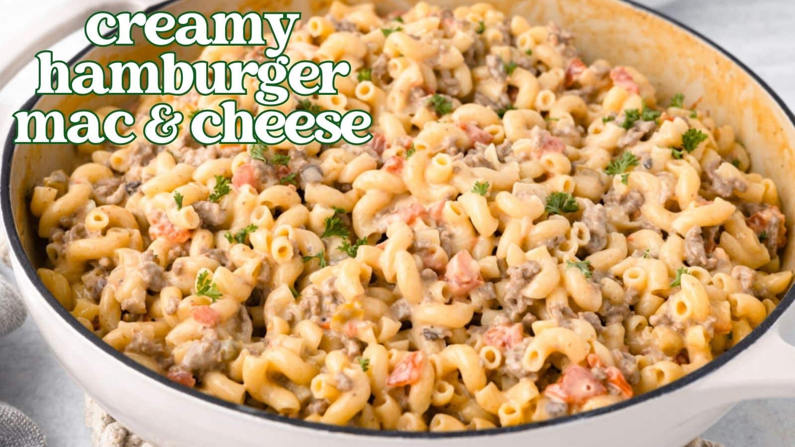 Hamburger Mac And Cheese Recipe