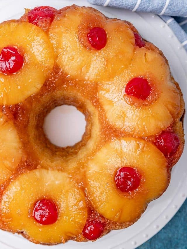 Pineapple Upside Down Bundt Cake Tastes of Lizzy T