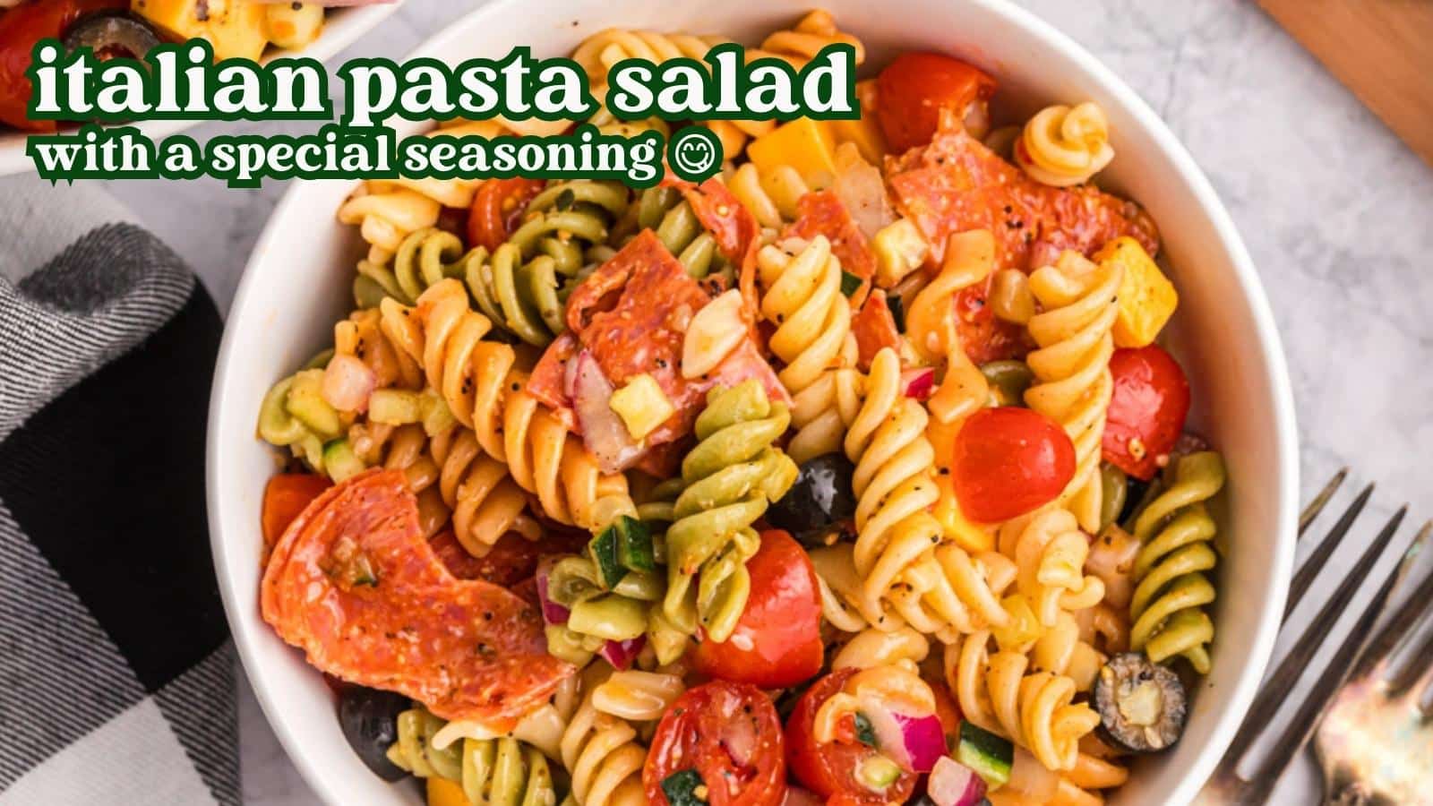 21 Pasta Salad Recipes To Make This Spring / Summer italian pasta salad social