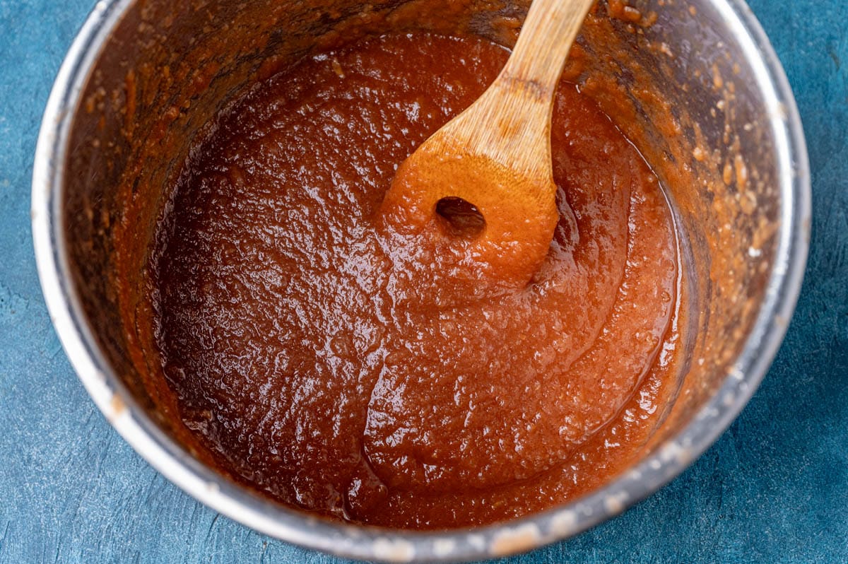 apple butter in an instant pot liner