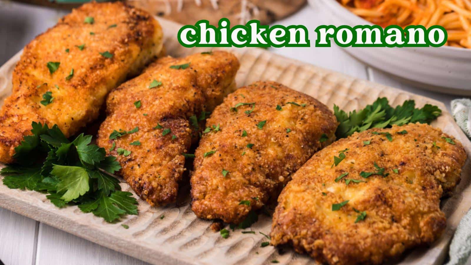 Chicken Romano [www.tastesoflizzyt.com]