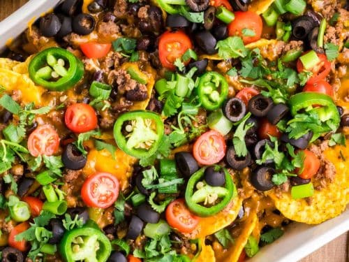 Loaded Nachos Supreme | Tastes of Lizzy T