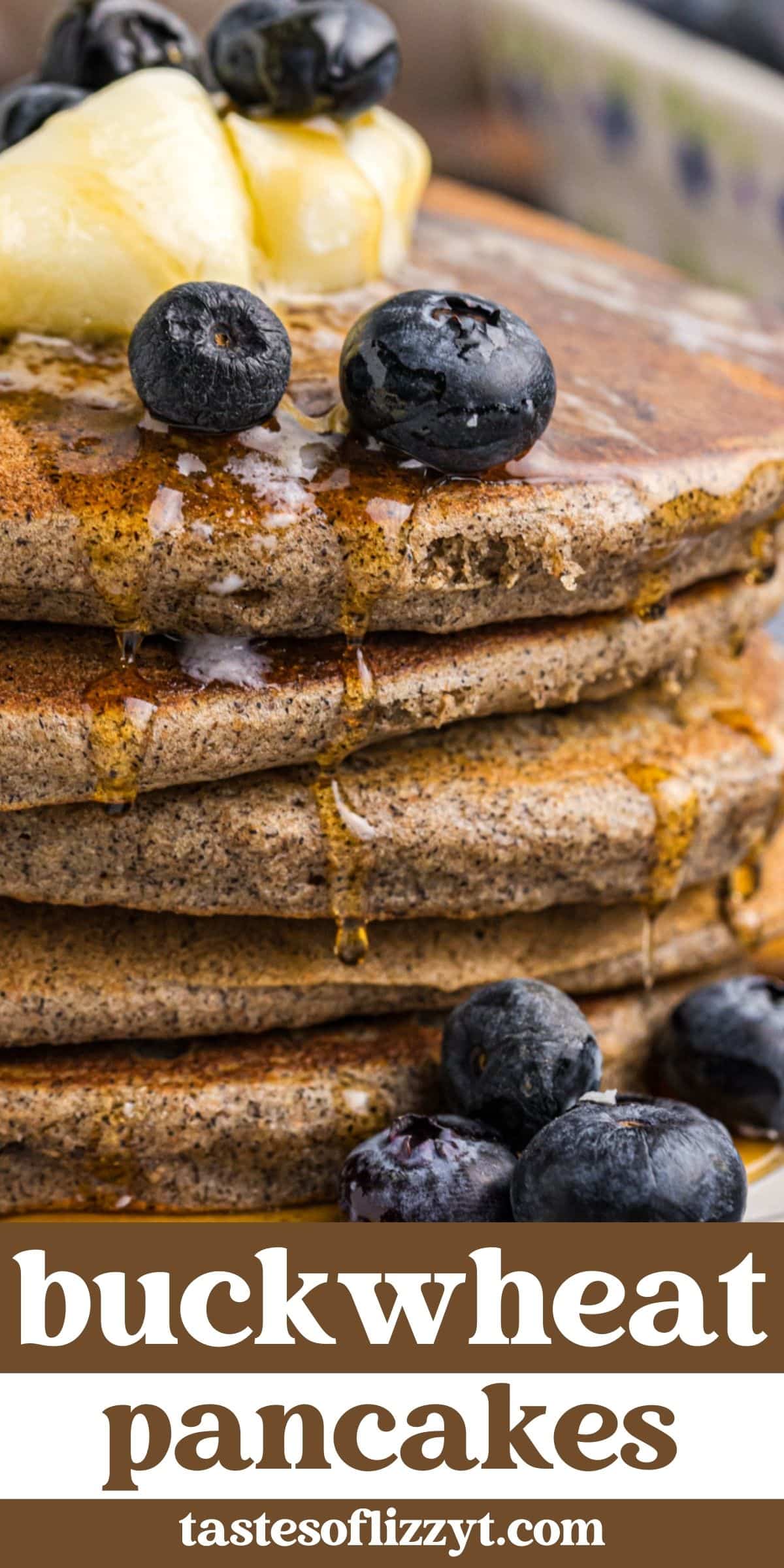 Easy Fluffy Buckwheat Pancakes