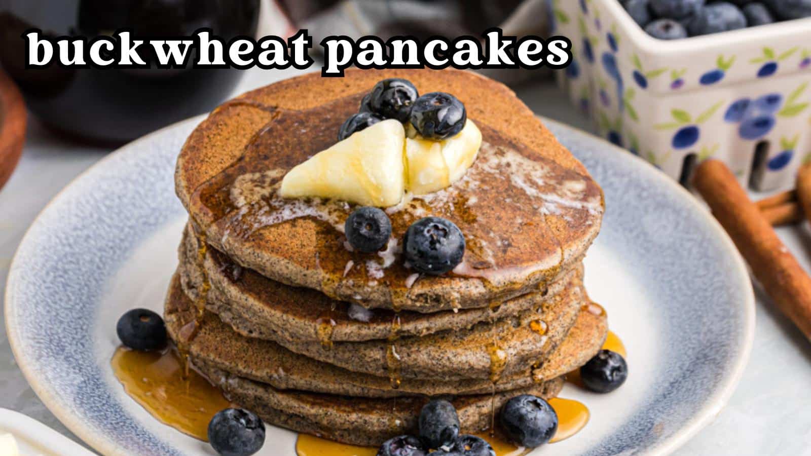 Buckwheat Pancakes Recipe Tastes of Lizzy T