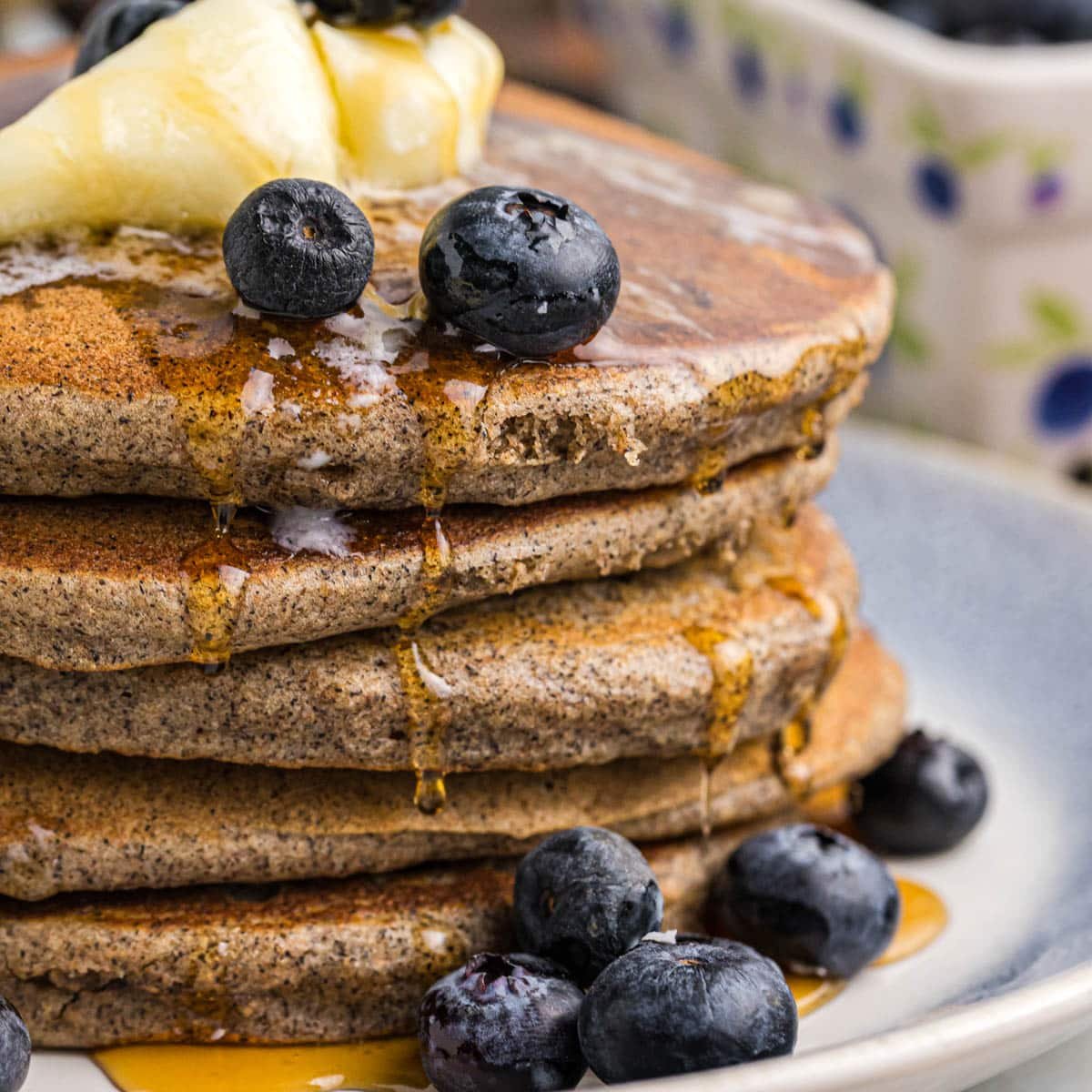Fluffy Blueberry Pancakes - Spend With Pennies